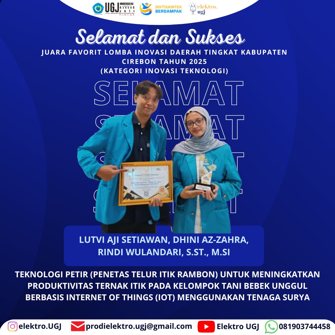 JUARA FAVORIT LOMBA INOVASI DAERAH TINGKAT KABUPATEN CIREBON TAHUN 2025
