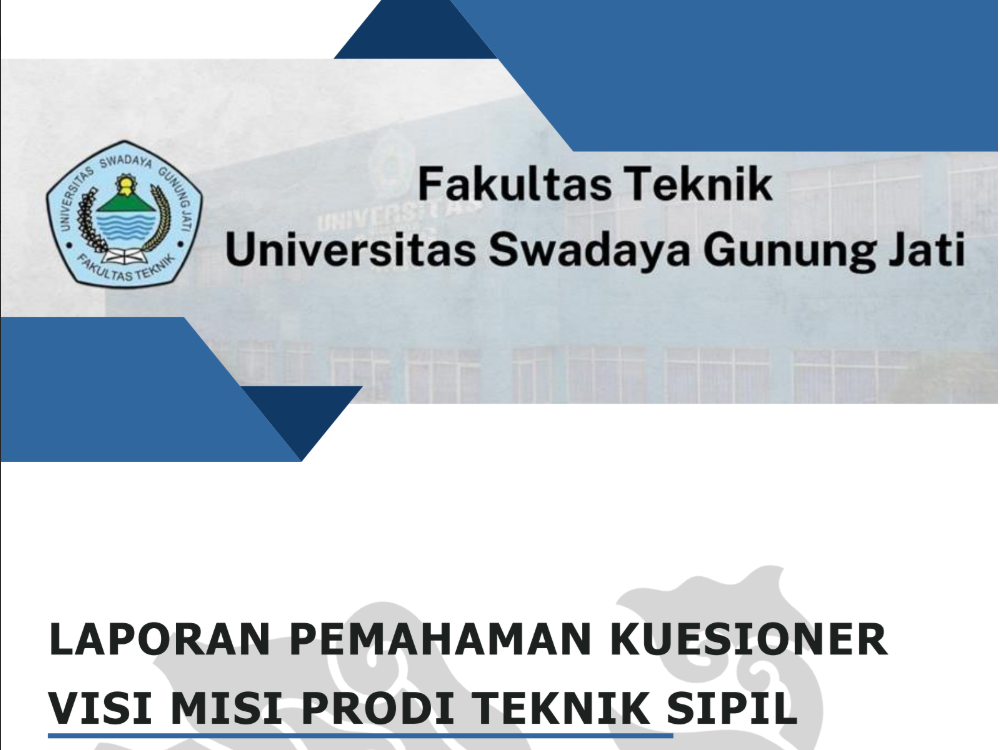 Laporan Pemahaman Kuesioner Visi Misi Prodi Teksip