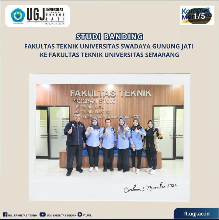 Studi Banding Fakultas Teknik dan Organisasi Mahasiswa Fakultas Teknik ke Univesitas Semarang