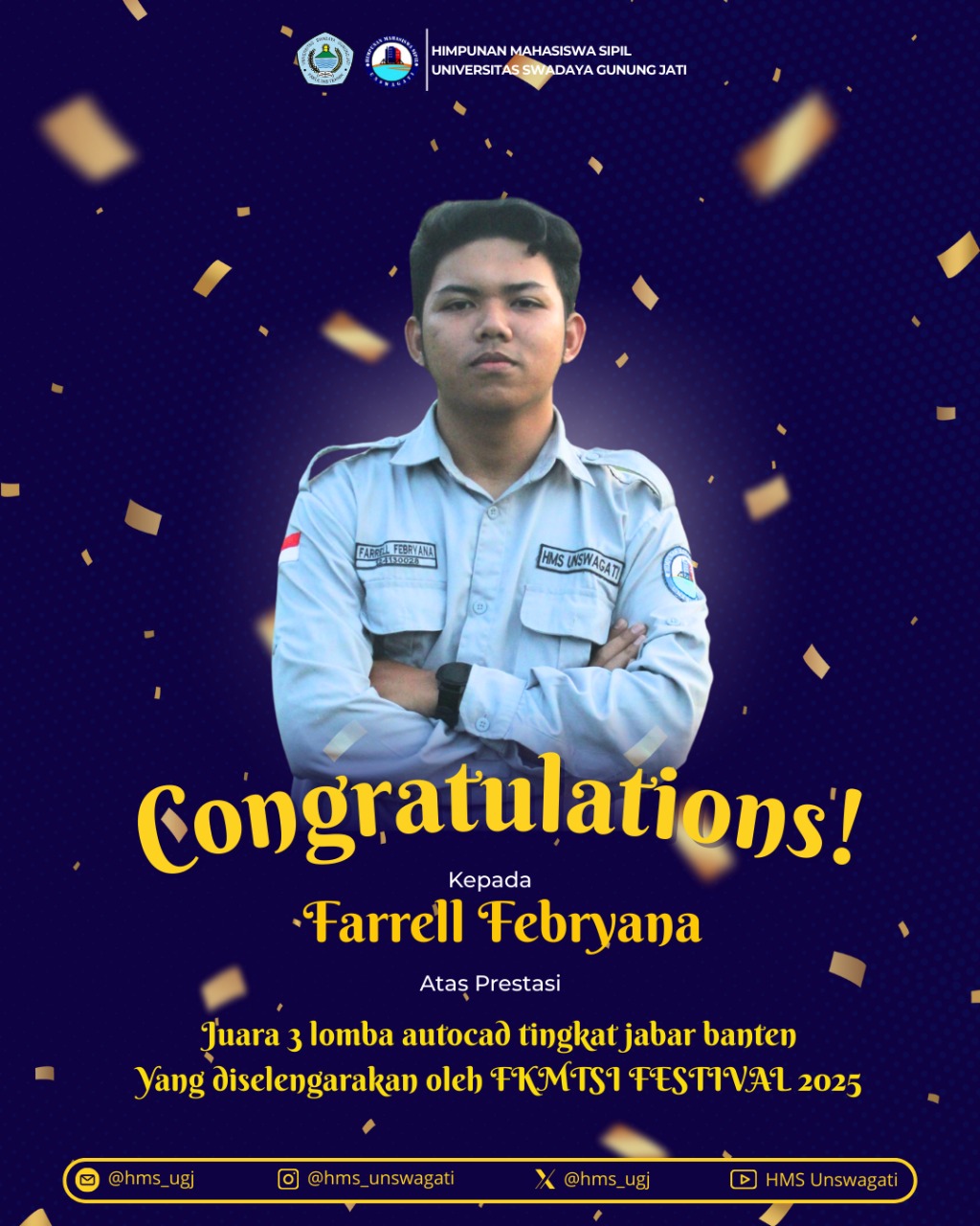 Juara 3 Lomba Autocad Tingkat Jabar Banten